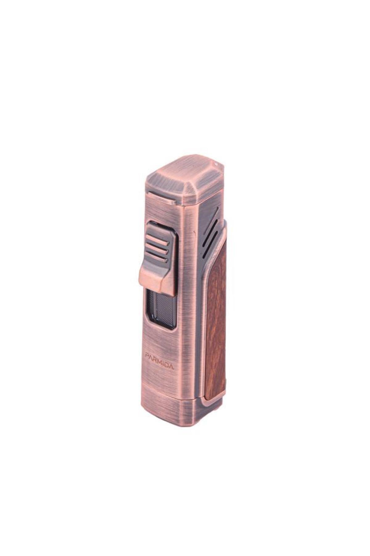 Parmida 3 Torch Pürmüz Bronz Puro Çakmağı