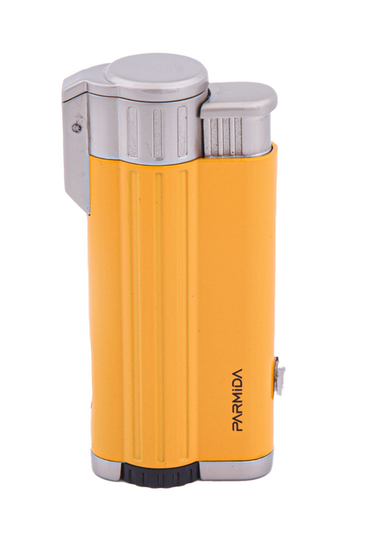Parmida 3 Torch Pürmüz Sarı-Gümüş Puro Çakmağı