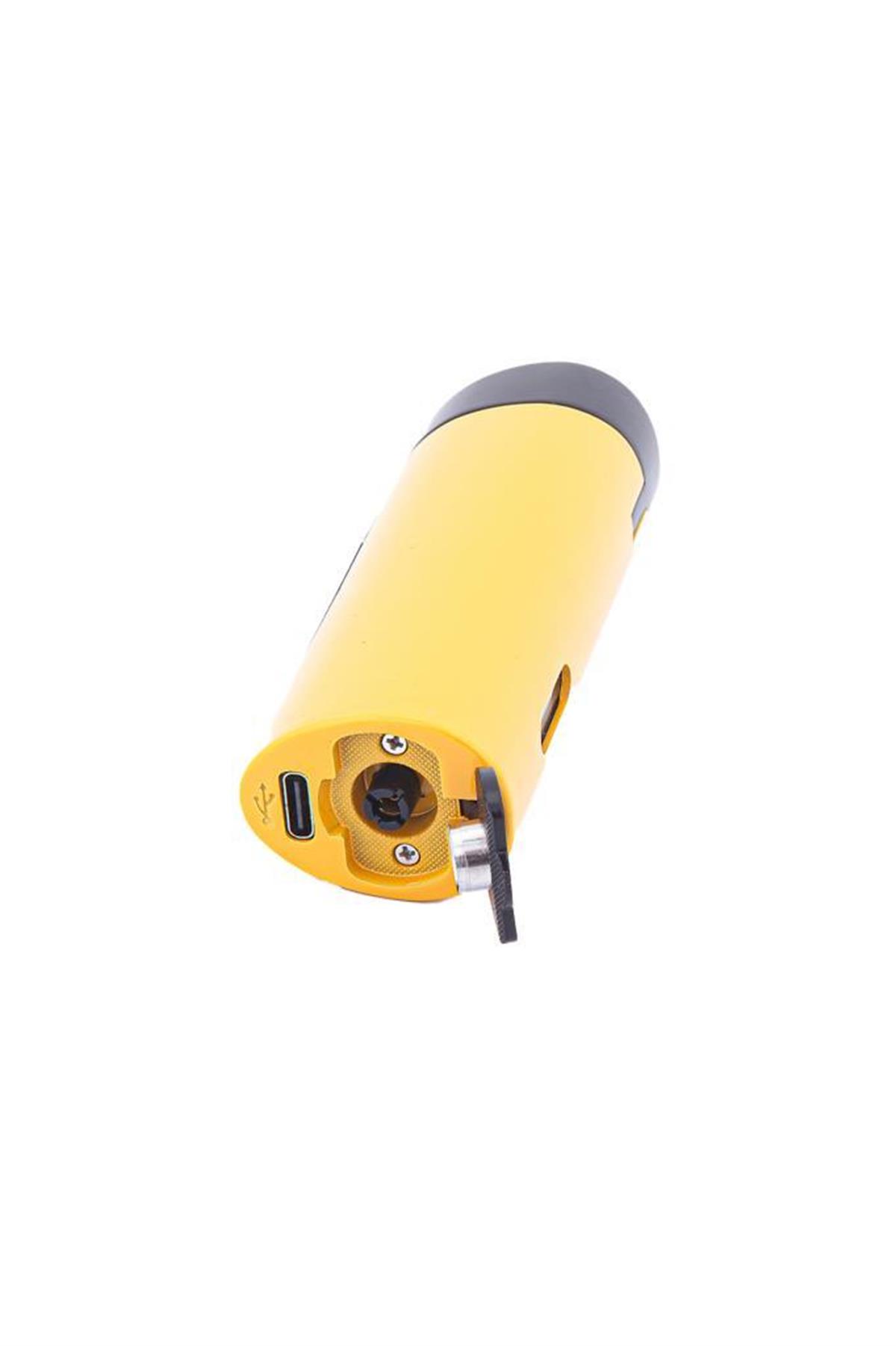 Parmida 3 Torch Pürmüz Sarı Puro Çakmağı