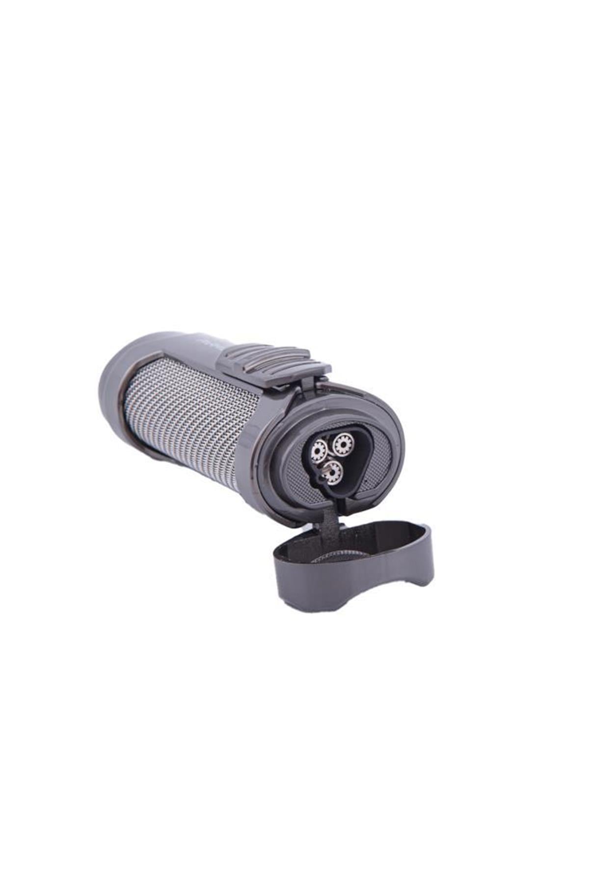 Parmida 3 Torch Pürmüz Gunmetal Puro Çakmağı