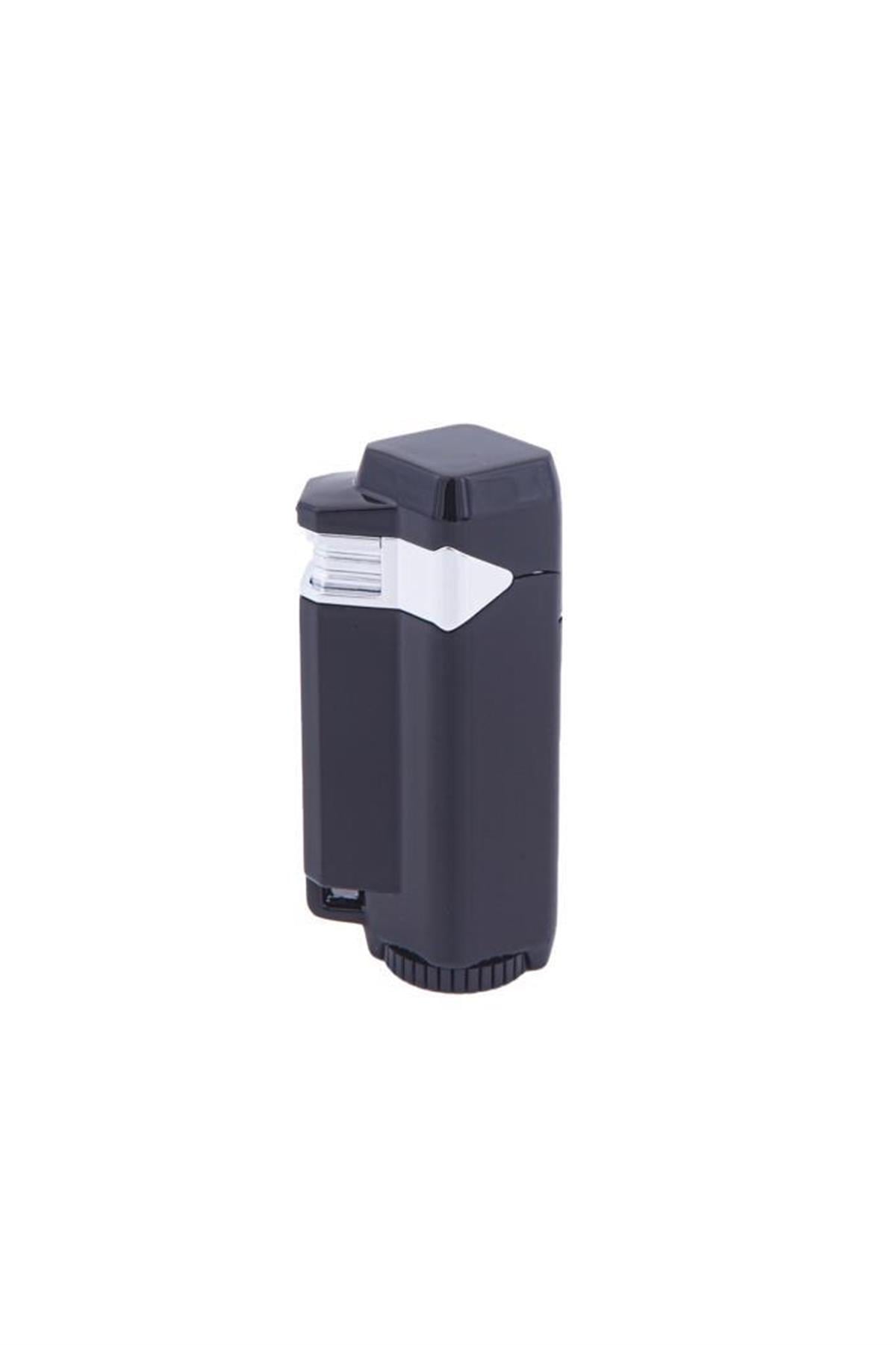 Parmida 3 Torch Pürmüz Siyah Puro Çakmağı