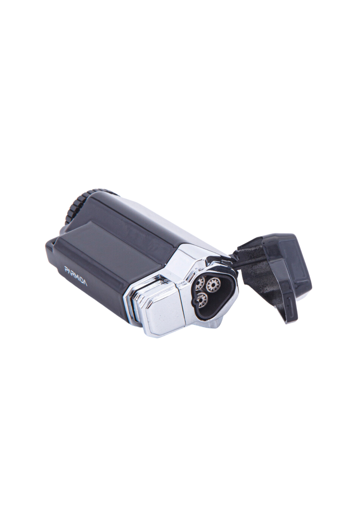 Parmida 3 Torch Pürmüz Siyah Puro Çakmağı
