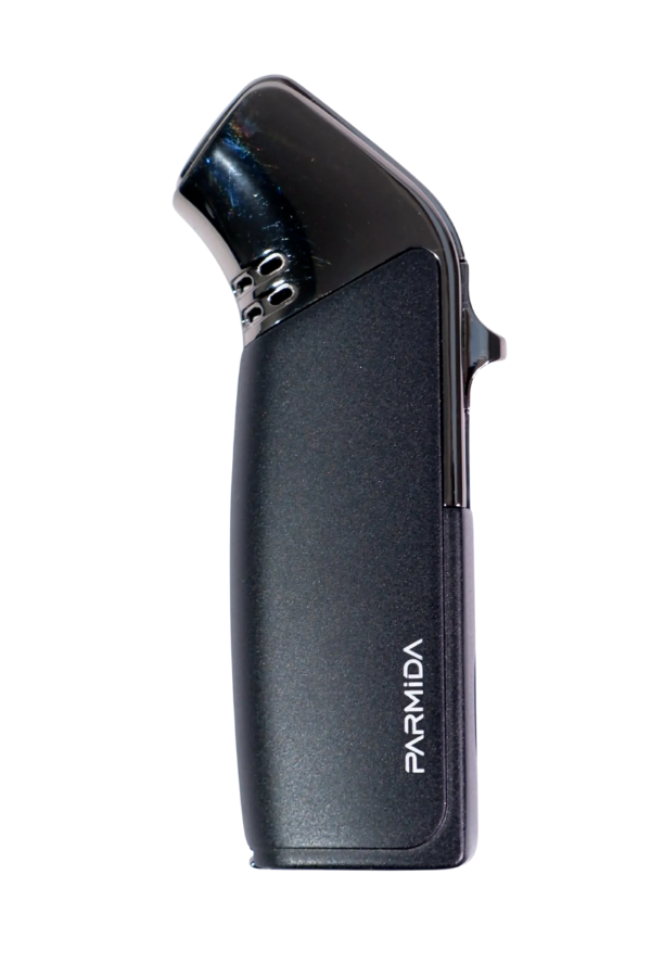 Parmida 3 Torch Pürmüz Siyah Metal Puro Çakmağı