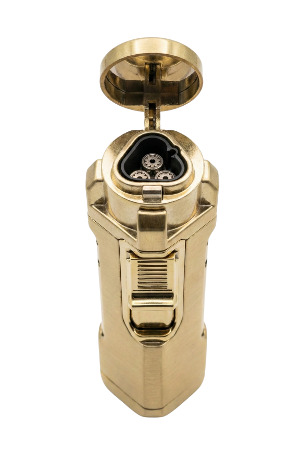 Parmida 3 Torch Pürmüz Gold Puro Çakmağı