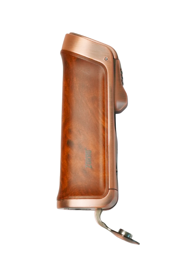 Zorro 3 Torch Pürmüz Bakır-Ahşap Metal Puro Çakmağı