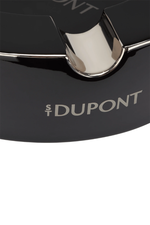 S.T. Dupont Siyah Beyaz Porselen Üçlü Puro Küllüğü 6727