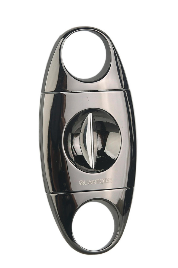 TRZ2001,Quantoro Gunmetal Metal V-Cut Puro Makası Kesici