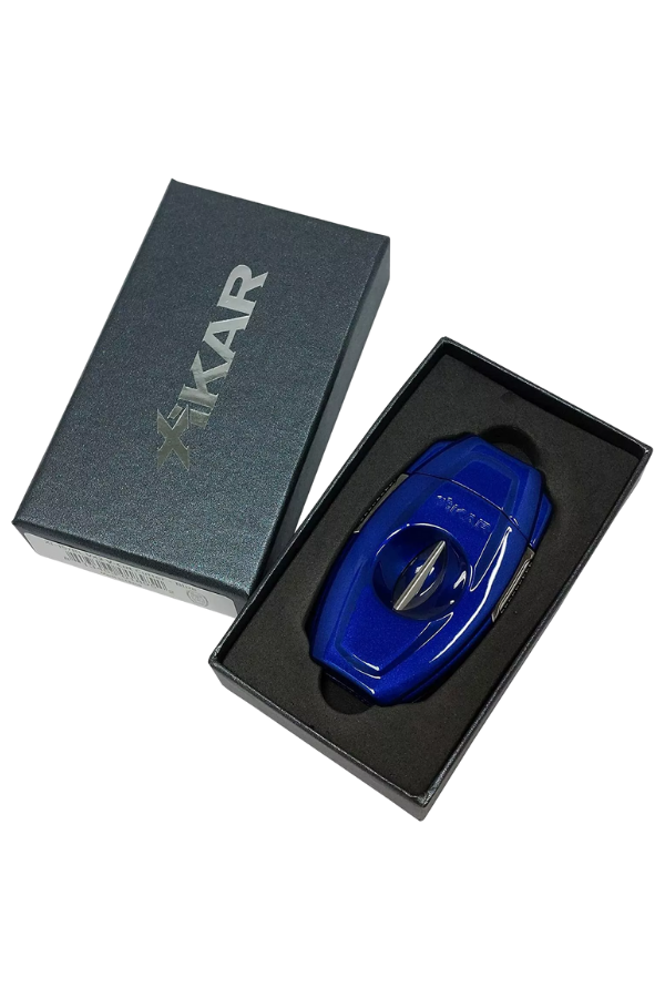 Xikar VX2 V-Cut Mavi Puro Makası Kesici