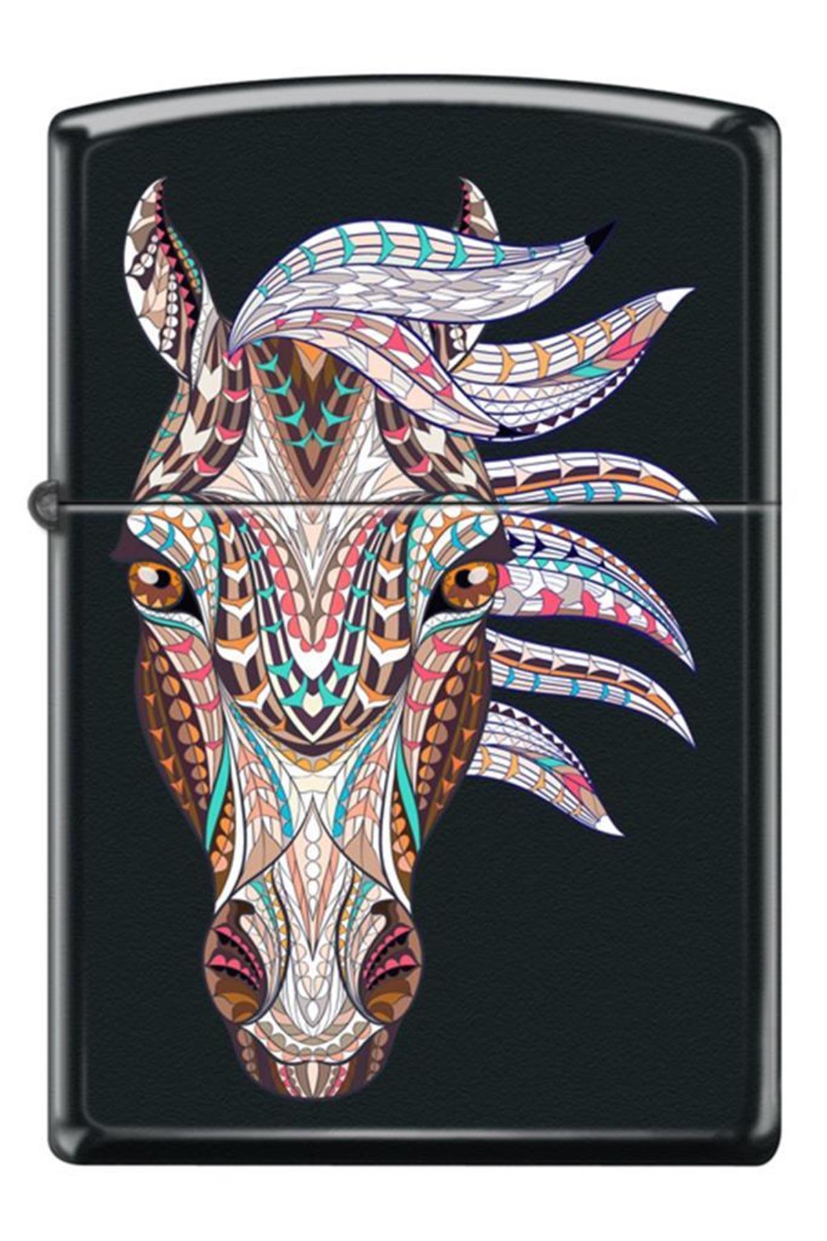 Zippo Çakmak 218-063337 Patterned Horse