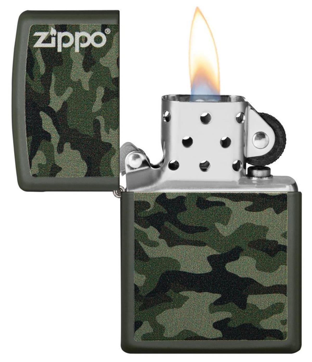 Zippo Çakmak 221-100747 Camo and Zippo Design