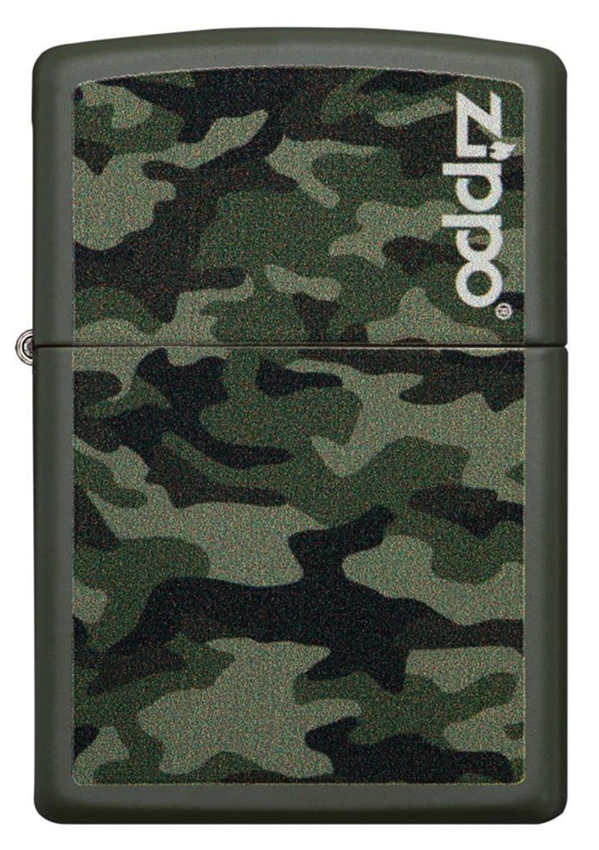 Zippo Çakmak 221-100747 Camo and Zippo Design