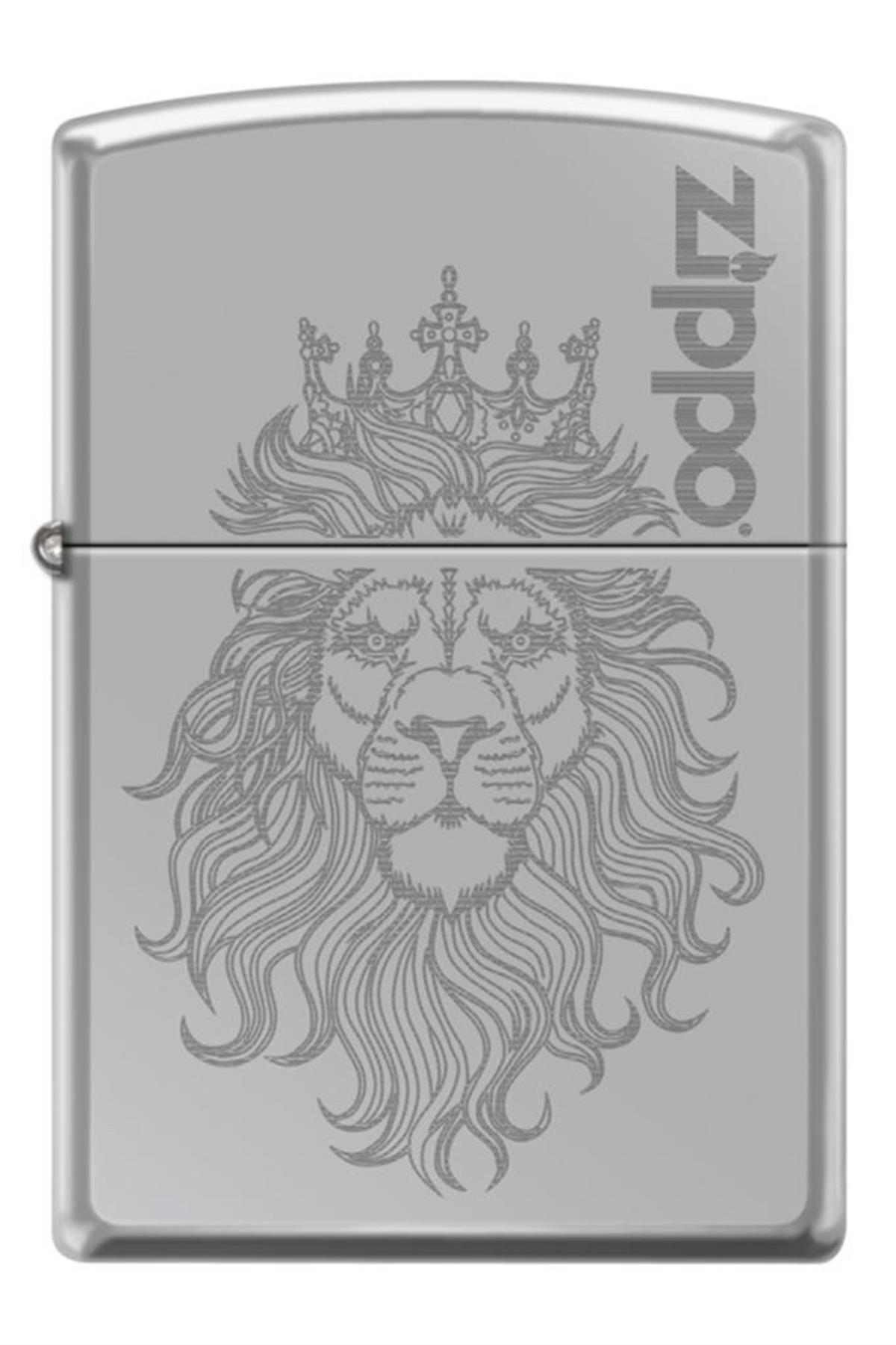 Zippo Çakmak 250-067774 Lion Auto Engrave Design