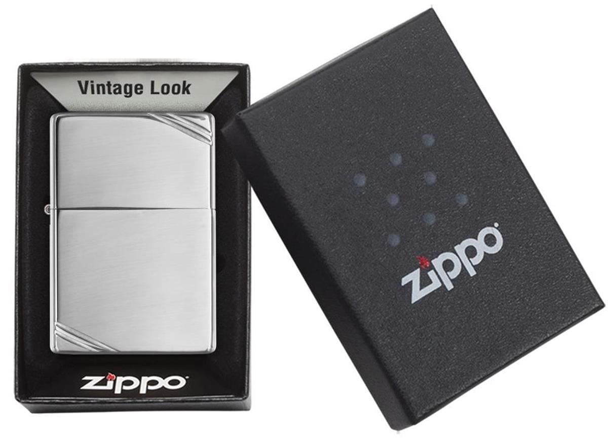 Zippo Çakmak 260-000243 Vintage High Polish Chrome