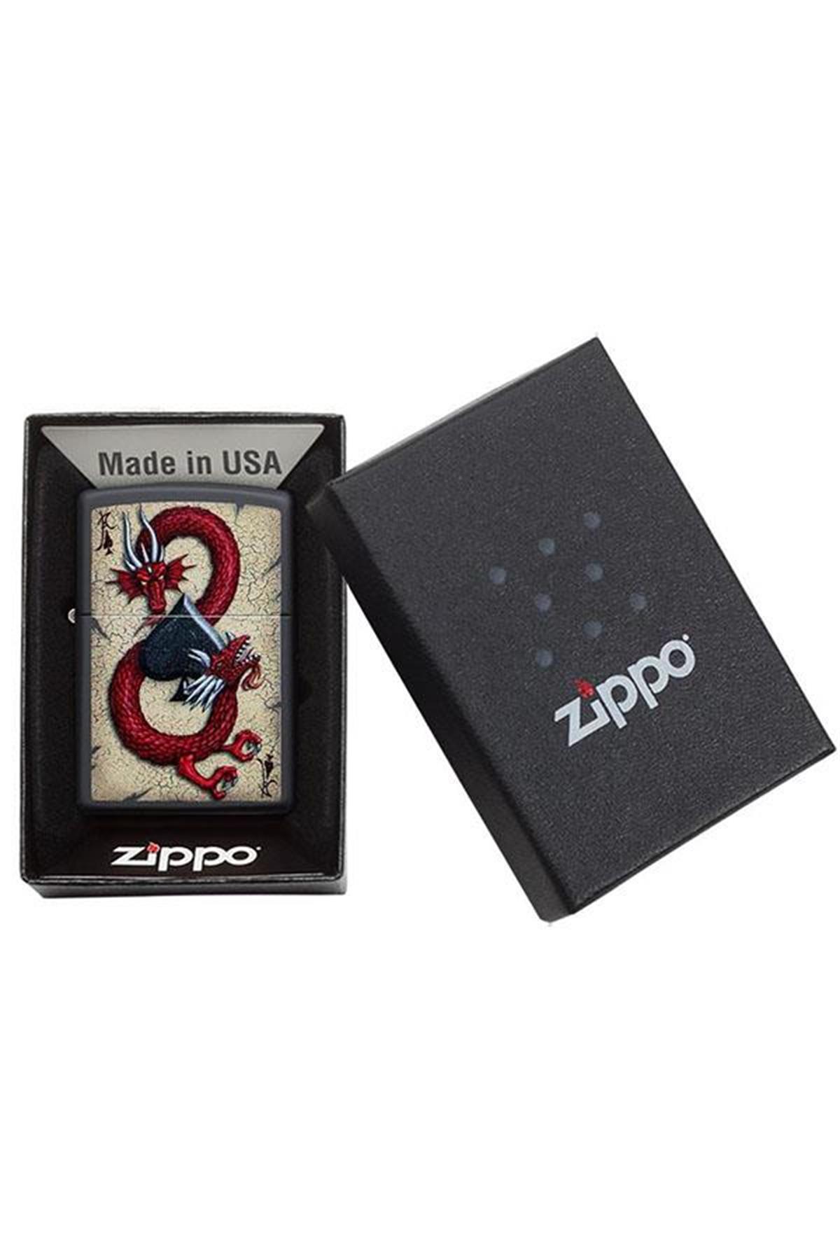Zippo Çakmak 29840-069942 Dragon Ace Design