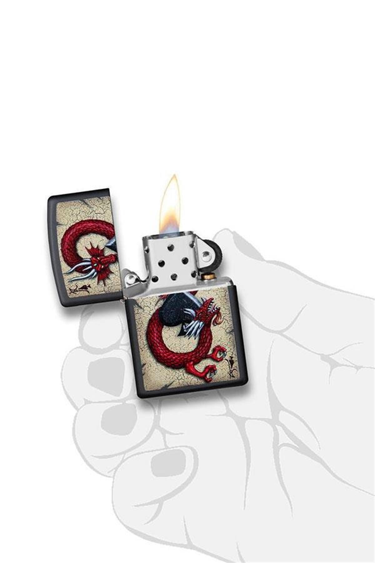 Zippo Çakmak 29840-069942 Dragon Ace Design