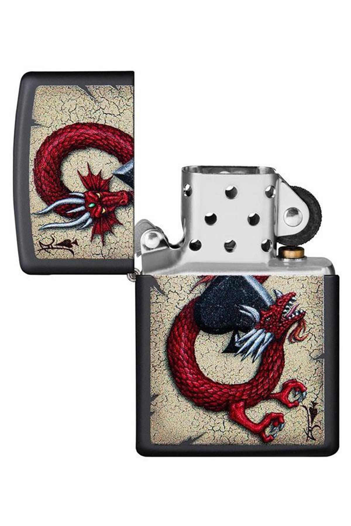 Zippo Çakmak 29840-069942 Dragon Ace Design