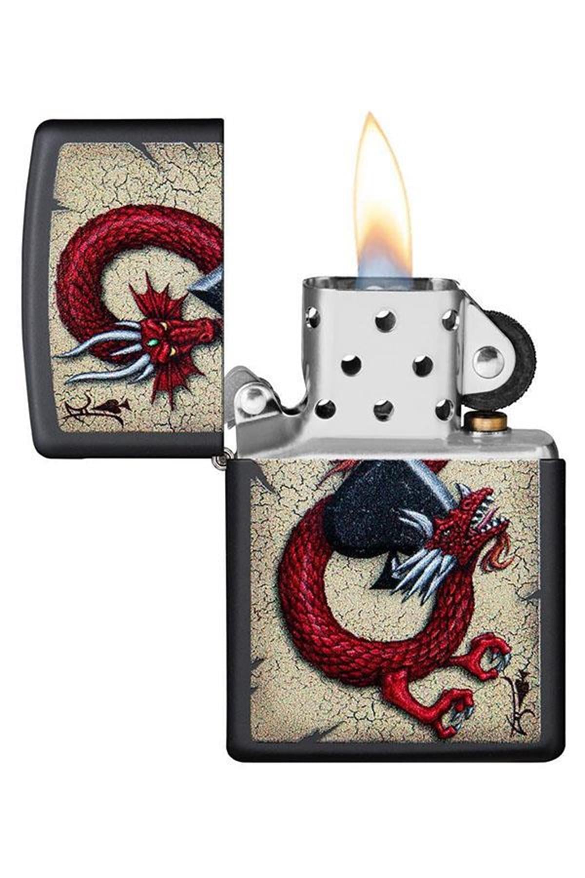 Zippo Çakmak 29840-069942 Dragon Ace Design