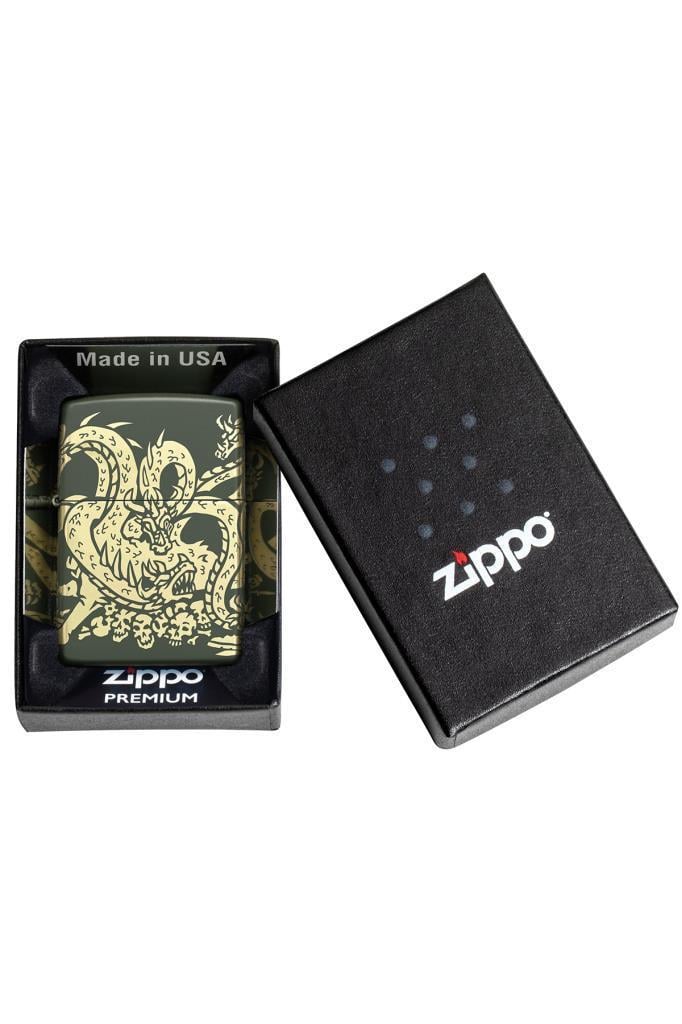 Zippo Çakmak 48907-109079 221 Dragon Design