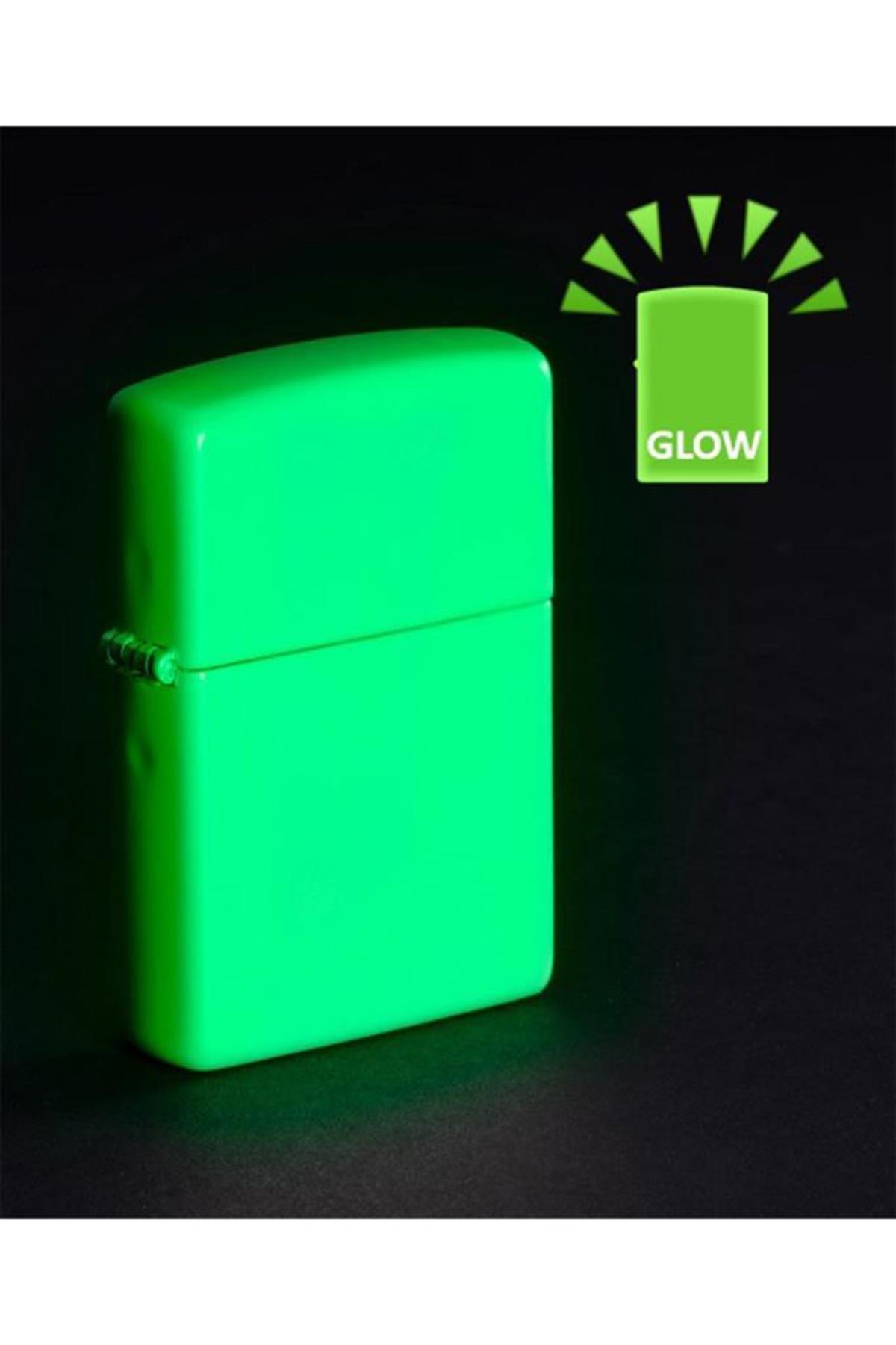 Zippo Çakmak 49193-087321 Glow In The Dark Matte