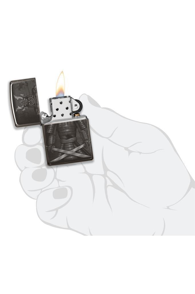 Zippo Çakmak 49292-083358 24756 Knight Fight Design