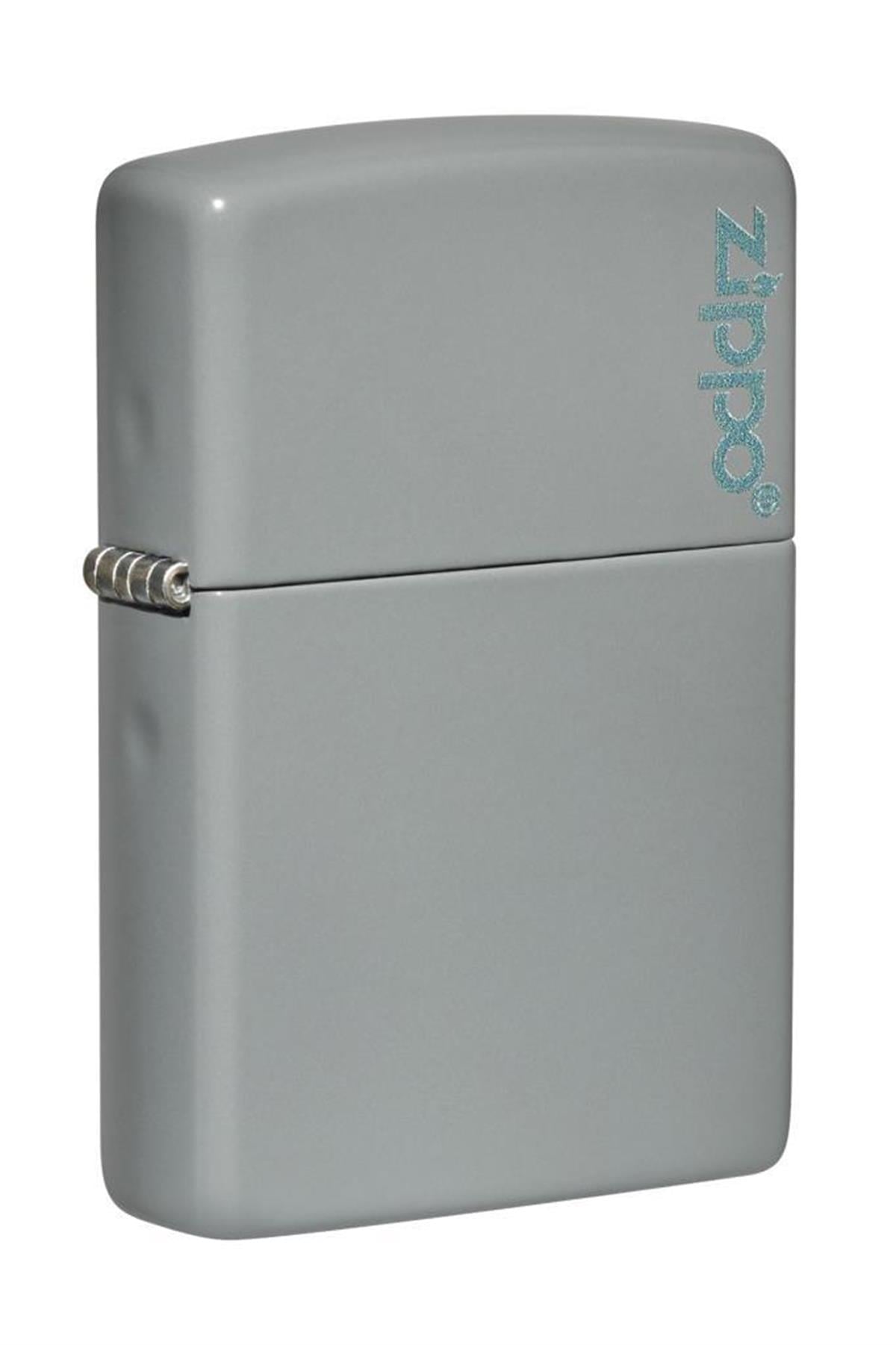 Zippo Çakmak 49452ZL-087045 Flat Grey Zippo Logo
