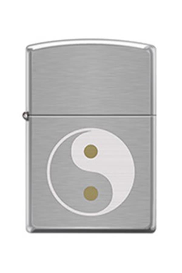 TR7407,Zippo Çakmak 200-051273 Yin Yang laser