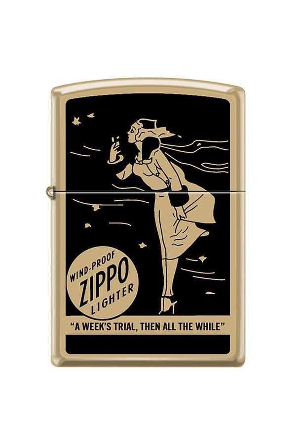 Zippo Çakmak 254B-106491 Zippo Windproof Black