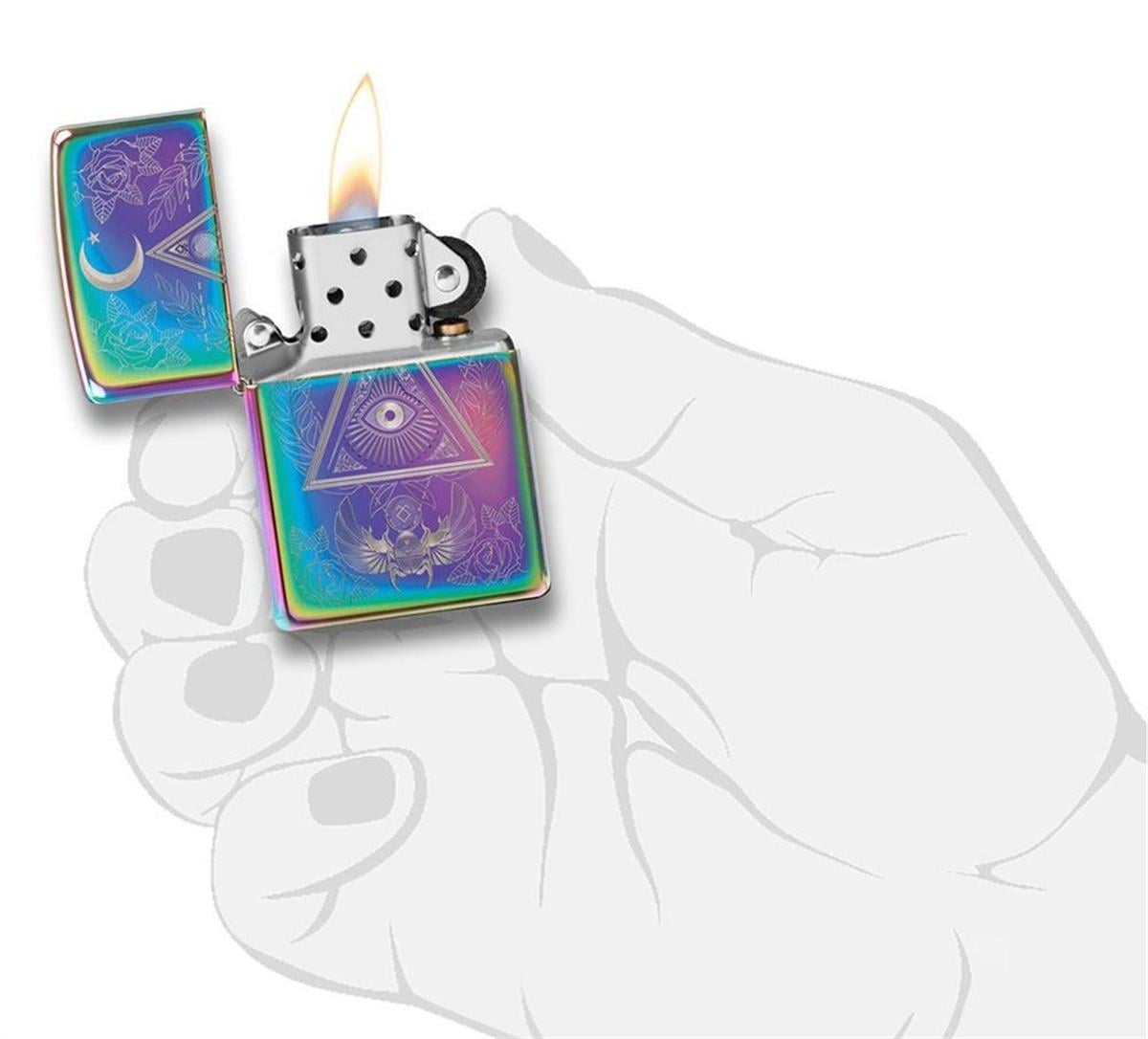 Zippo Çakmak 151 Eye Of Providence Design 49061-075372