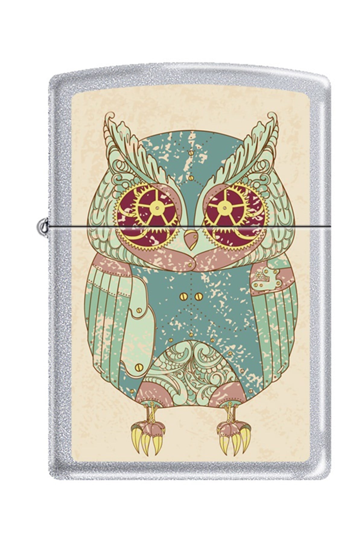 TR4390,Zippo Çakmak 205-055140 Steam Punk Owl