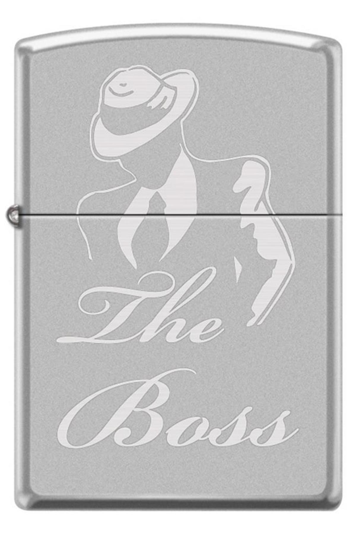 TR6247,Zippo Çakmak 205-106473 The Boss Design