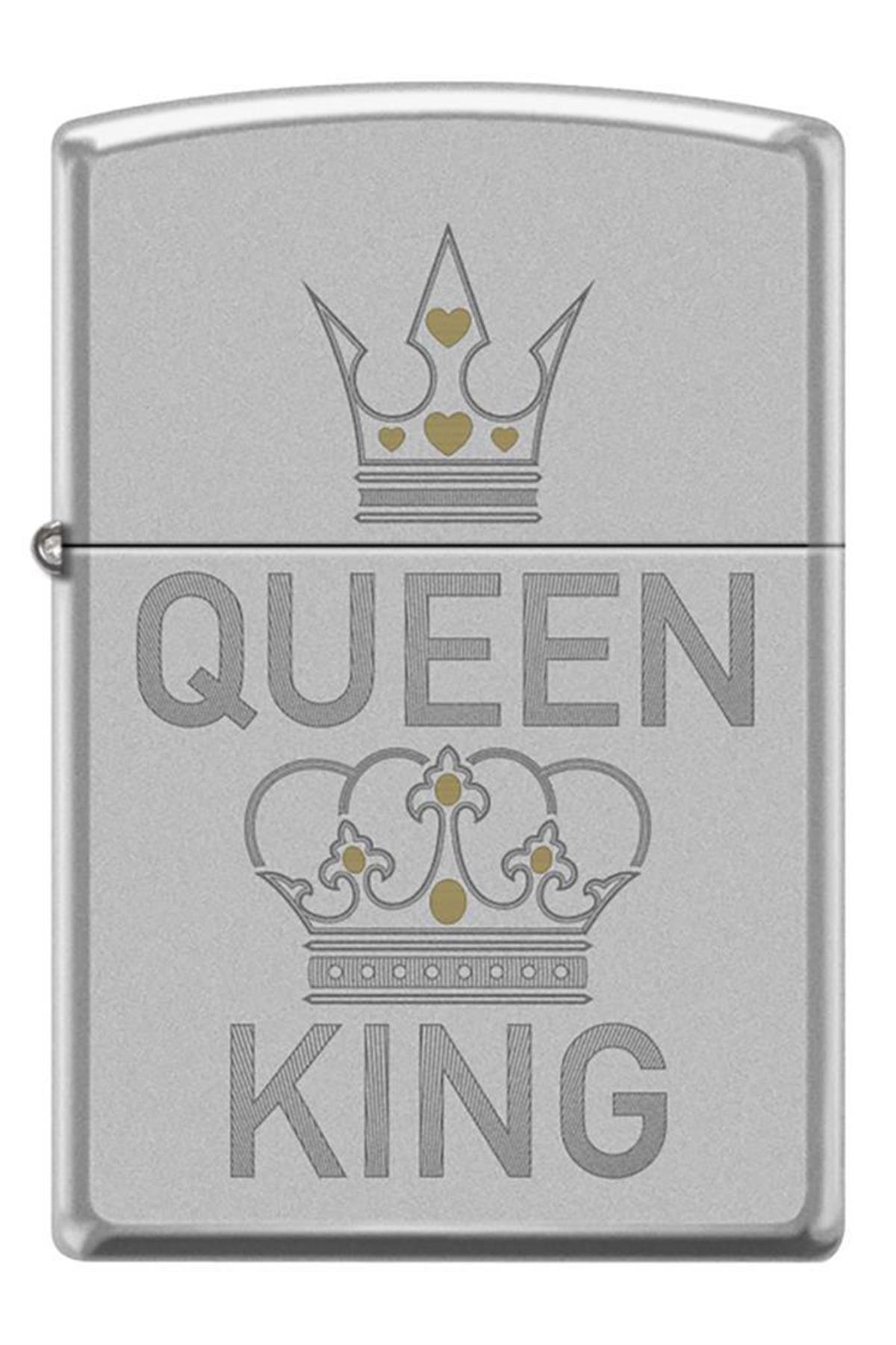 Zippo Çakmak 205-107364 King Queen Design