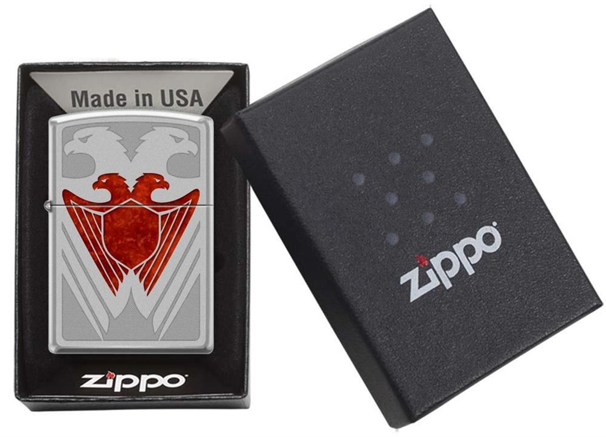Zippo Çakmak 205 Eagle Head Design 205-067749