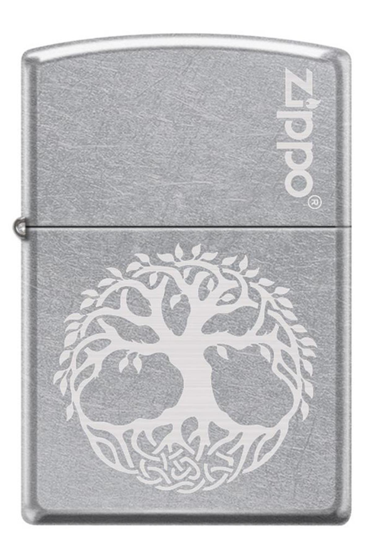 TR6252,Zippo Çakmak 207-106457 Tree Of Life In Laser