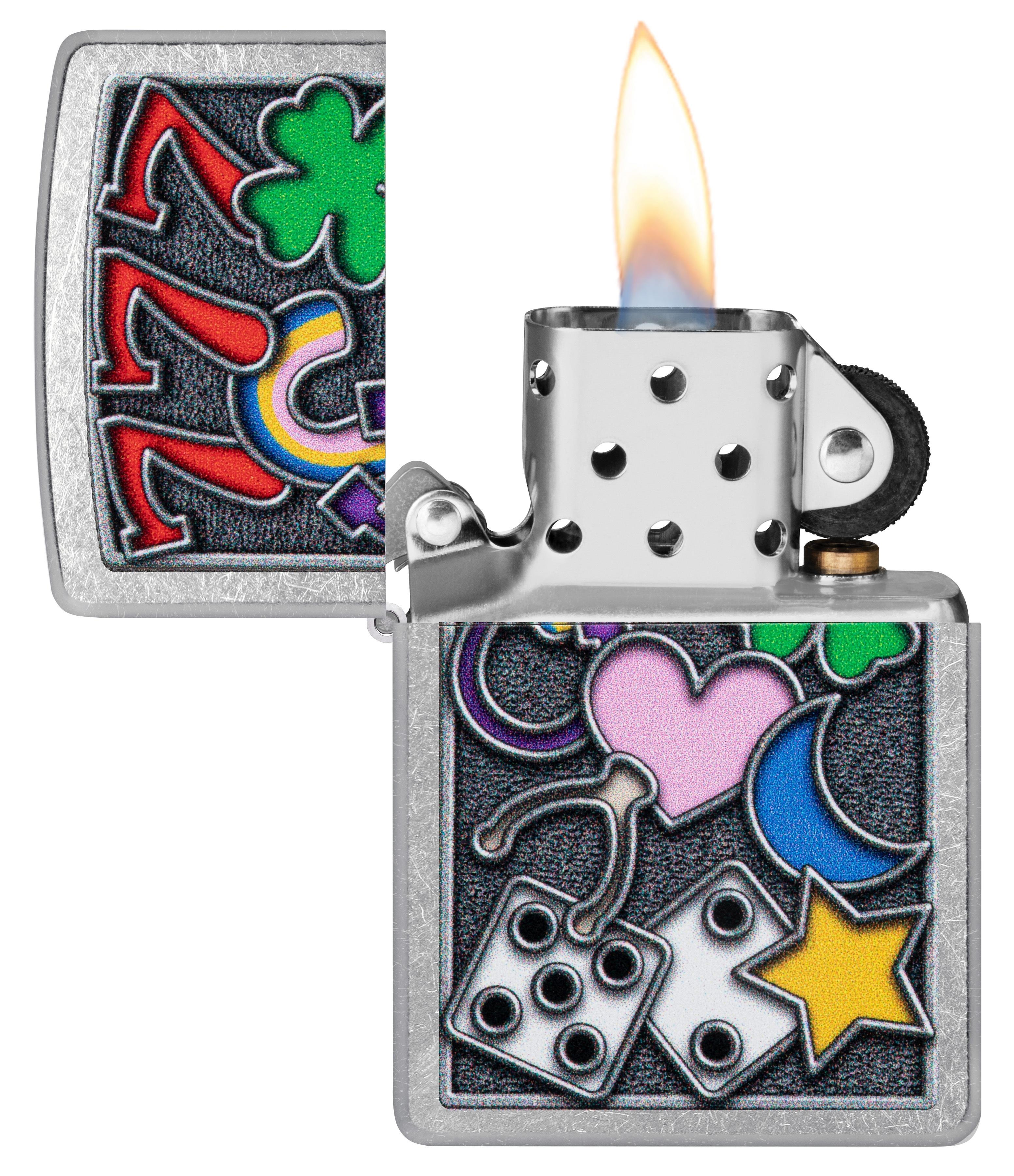 Zippo Çakmak 207 All Luck Design 48682-106799
