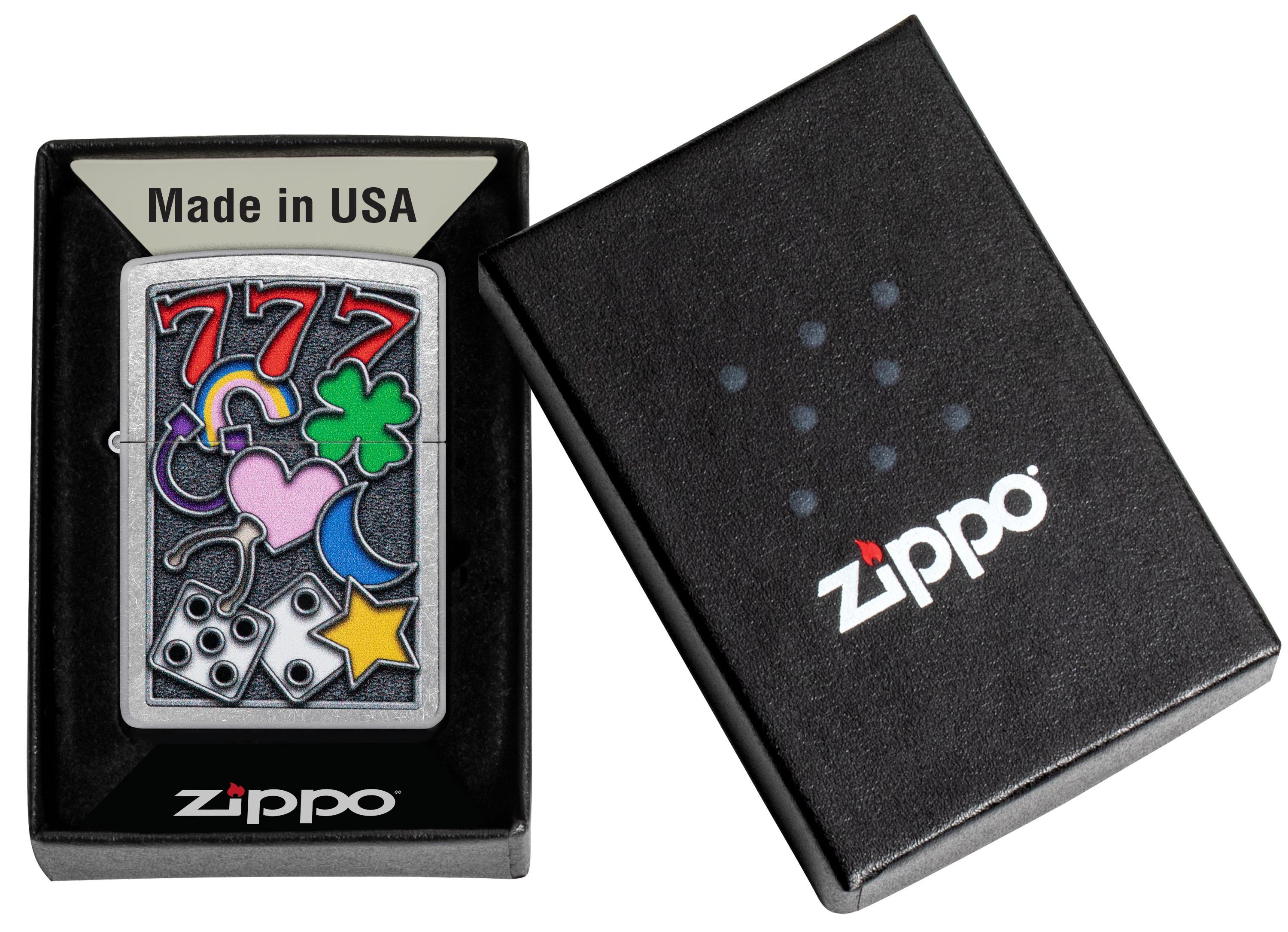 Zippo Çakmak 207 All Luck Design 48682-106799