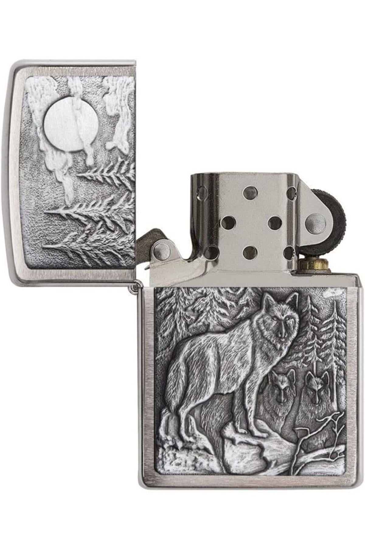 Zippo Çakmak 20855-000014 TimberWolves