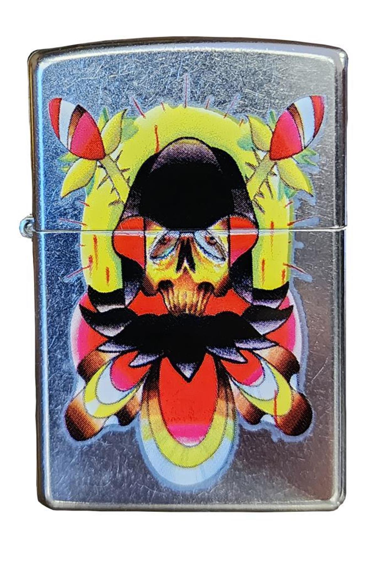 TR5465,Zippo Çakmak 20910-000009 Voodo Reaper