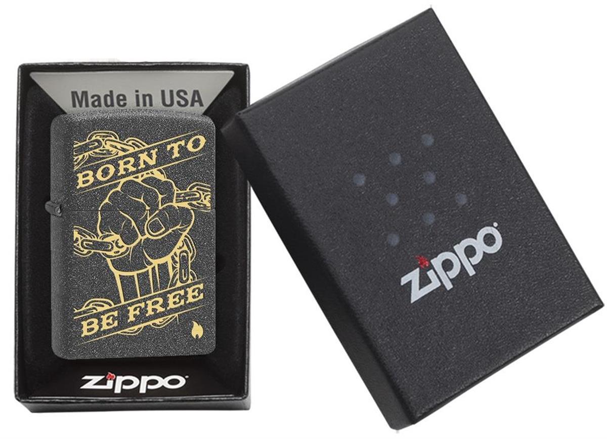 Zippo Çakmak 211 Pf18 Fist Chain Born Free Design 29687-065000