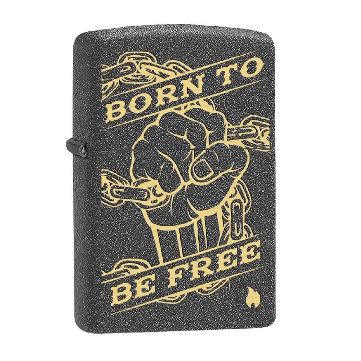 Zippo Çakmak 211 Pf18 Fist Chain Born Free Design 29687-065000