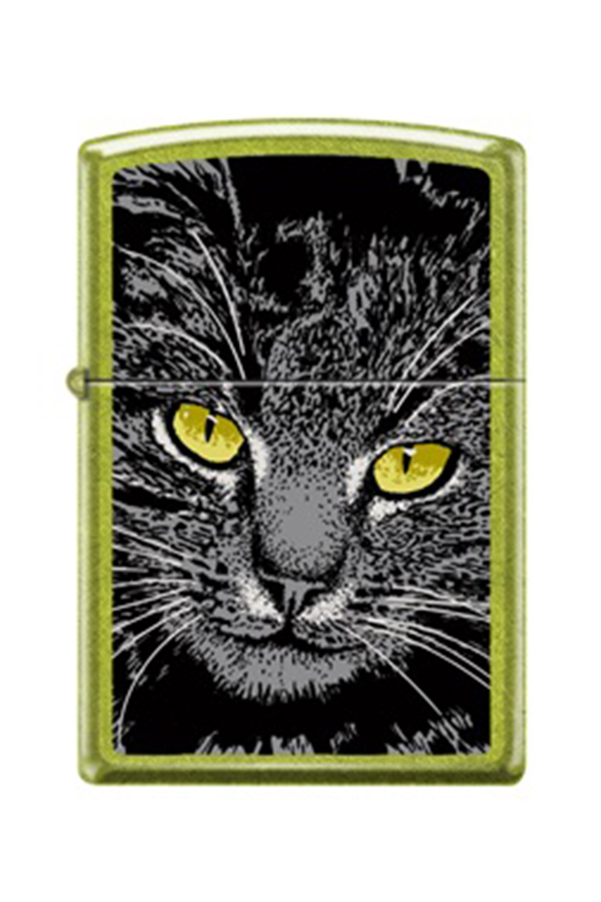 TR4416,Zippo Çakmak 21122-000057 Green Cat