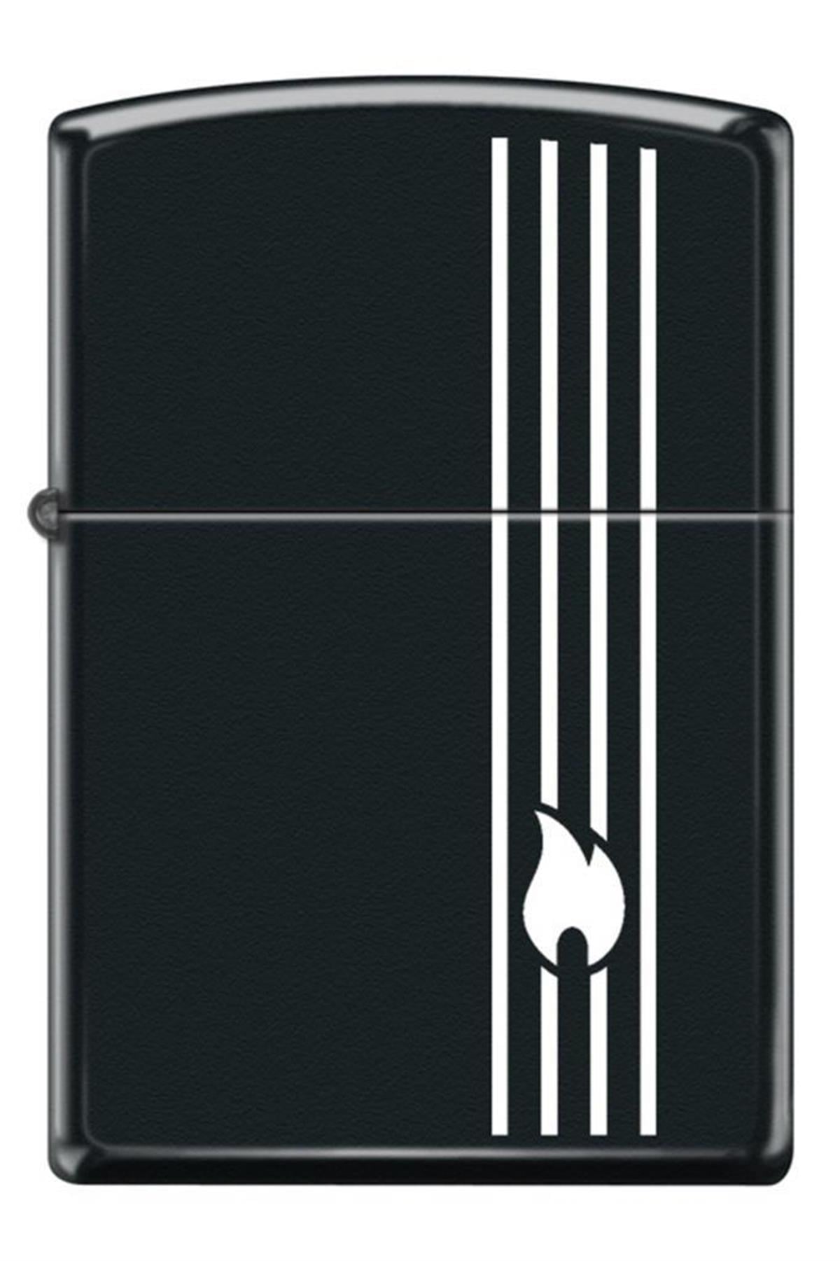 Zippo Çakmak 218-088121 Zippo Flame Line Design