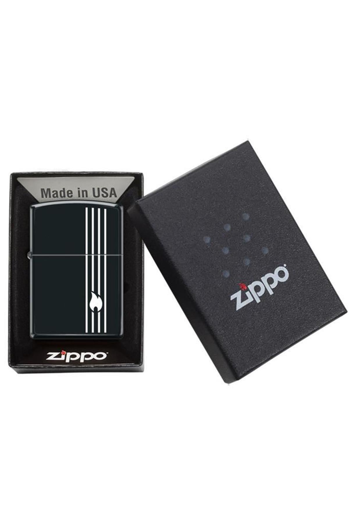 Zippo Çakmak 218-088121 Zippo Flame Line Design