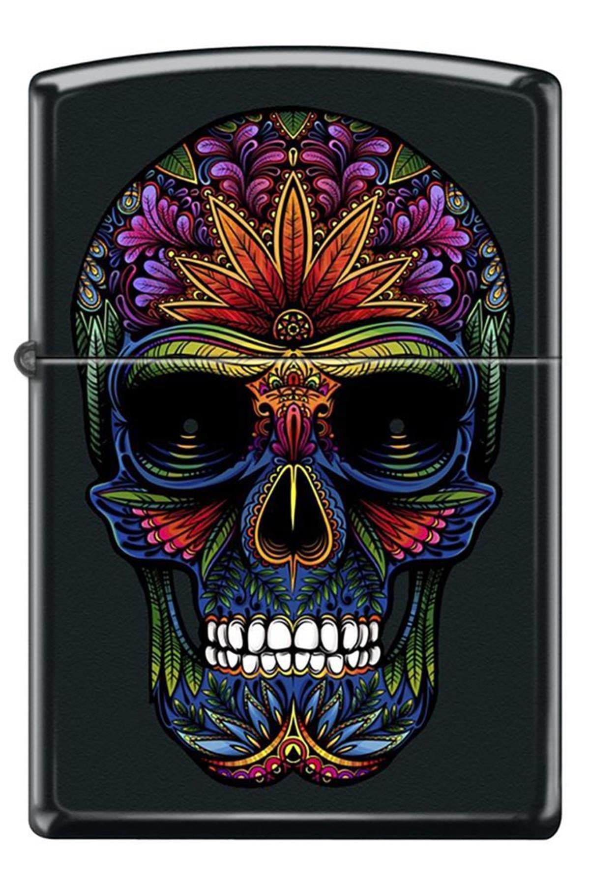 Zippo Çakmak 218-106481 Sugar Skull Tatoo