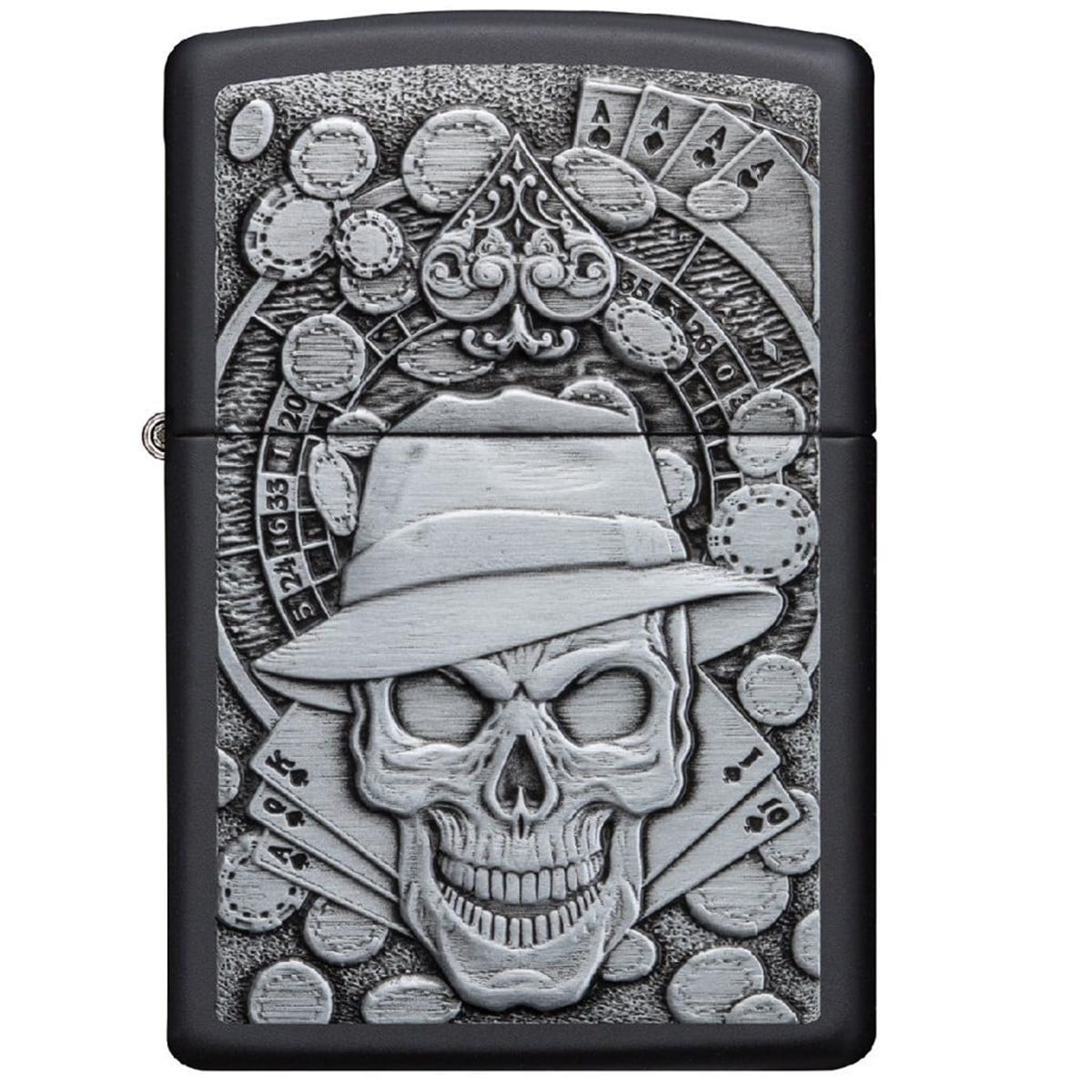 Zippo Çakmak 218 Gambling Skull 49183-078935