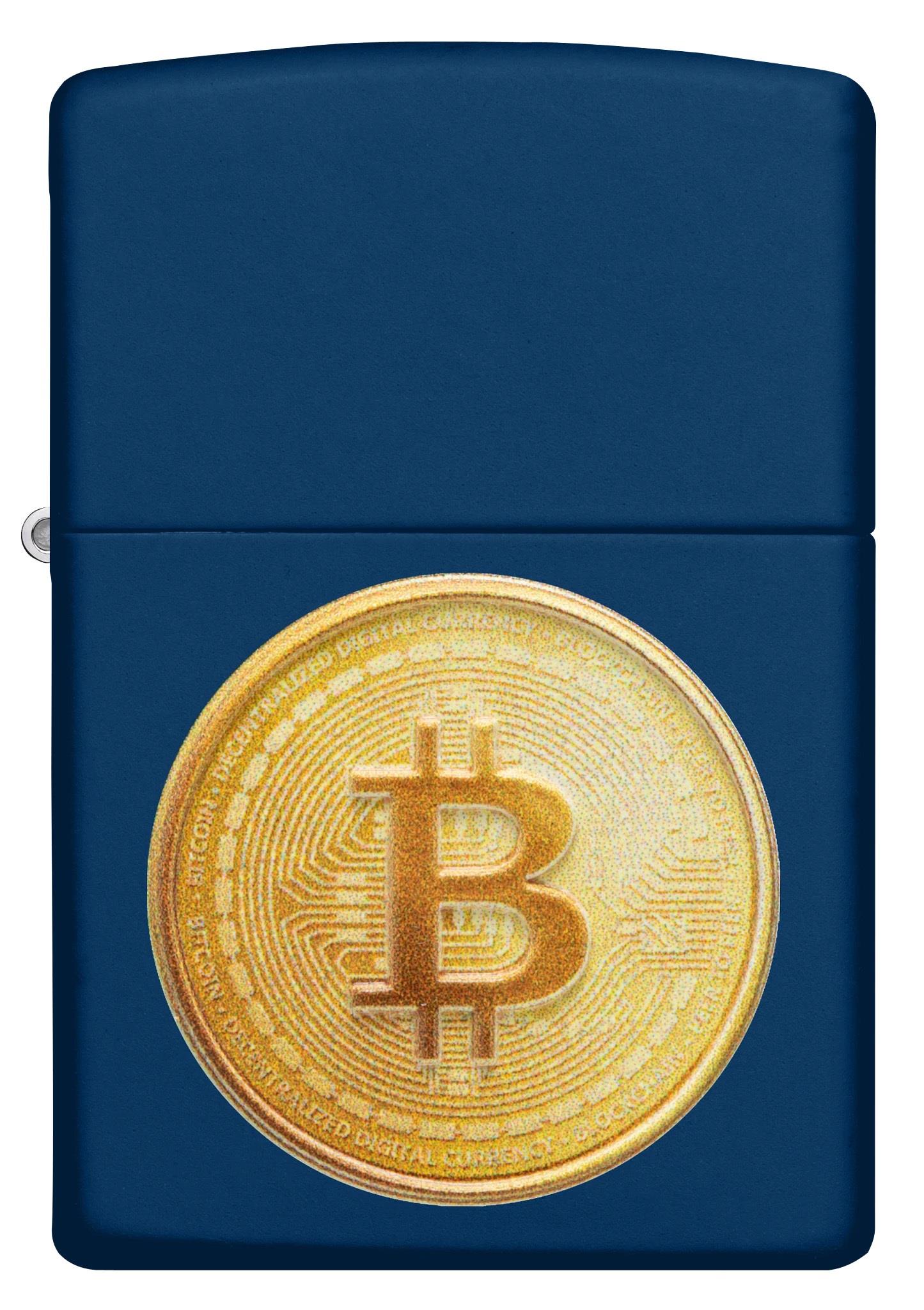Zippo Çakmak 239 Bitcoin Texture Design 48068-127438
