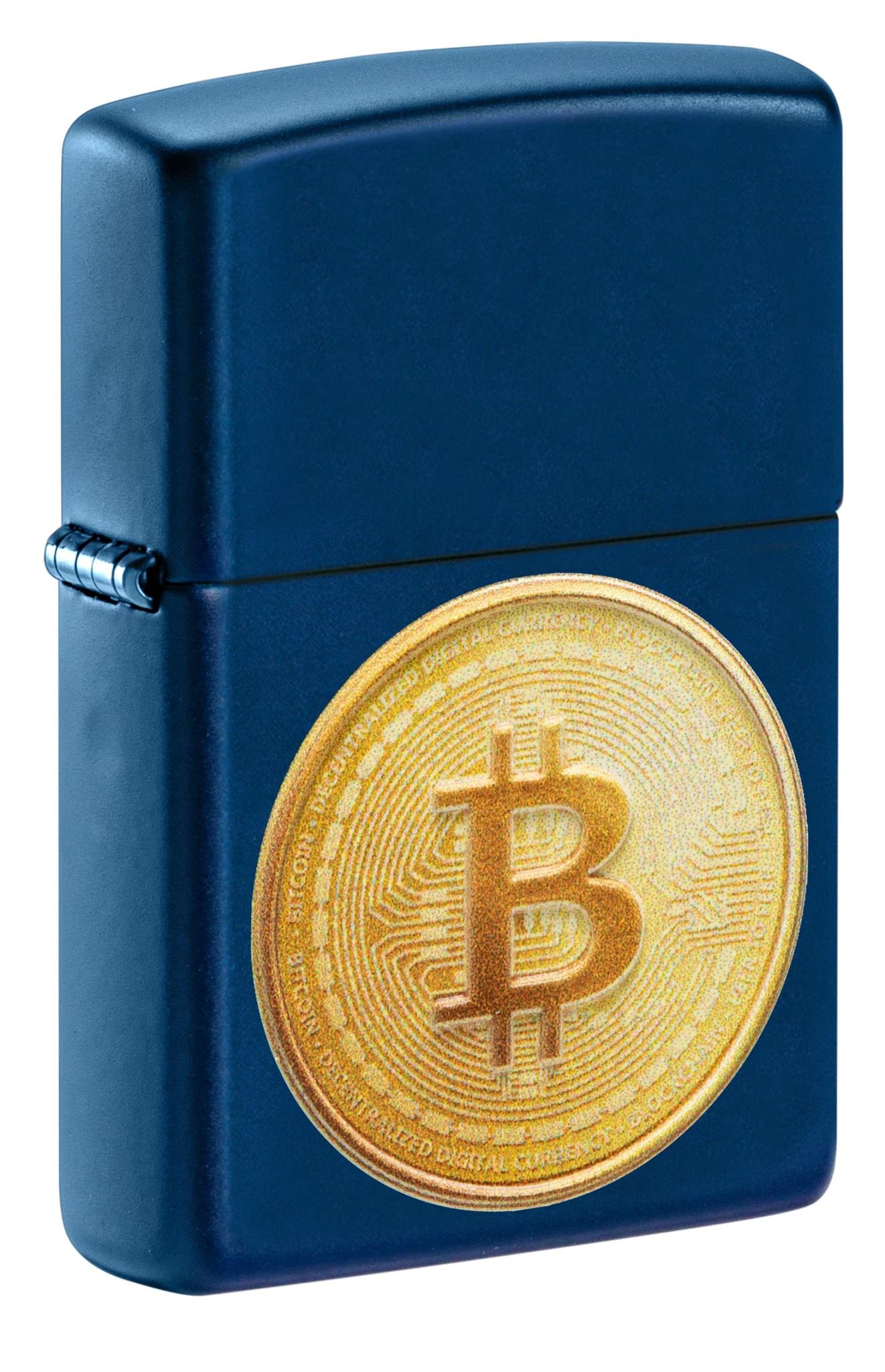 Zippo Çakmak 239 Bitcoin Texture Design 48068-127438