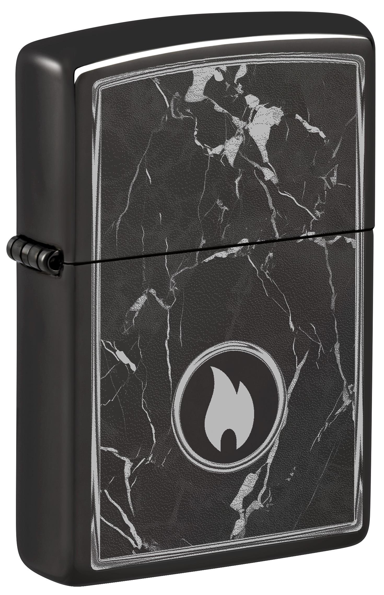 Zippo Çakmak 24756 Marble Flame Design 46571-120472