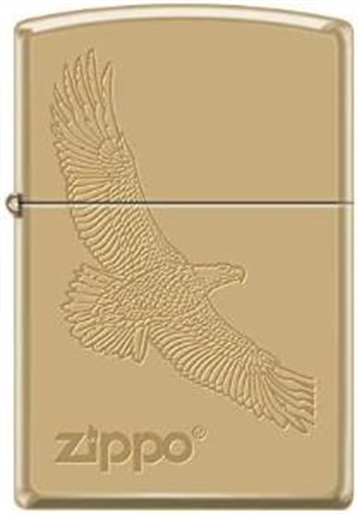 TR6290,Zippo Çakmak 254B-105823 Large Eagle Design B