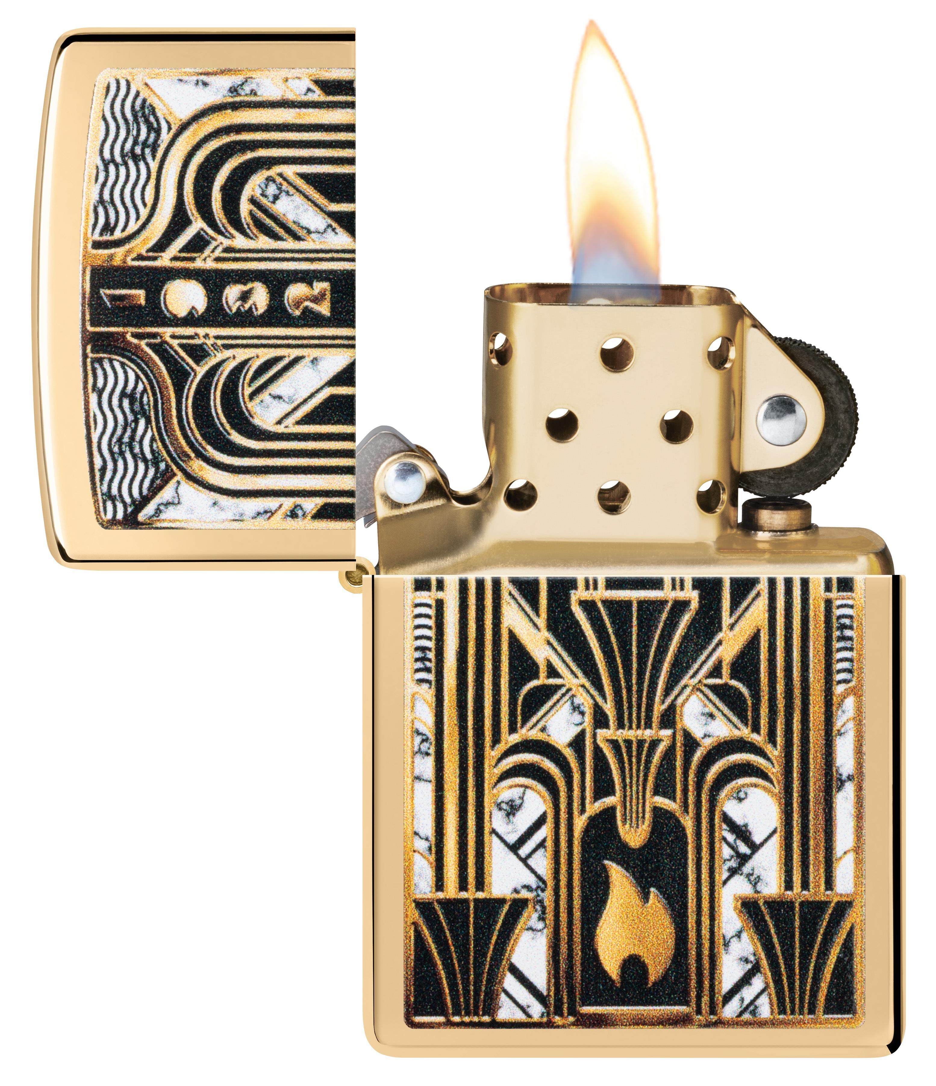 Zippo Çakmak 254B 1932 Flame Design 46585-120481