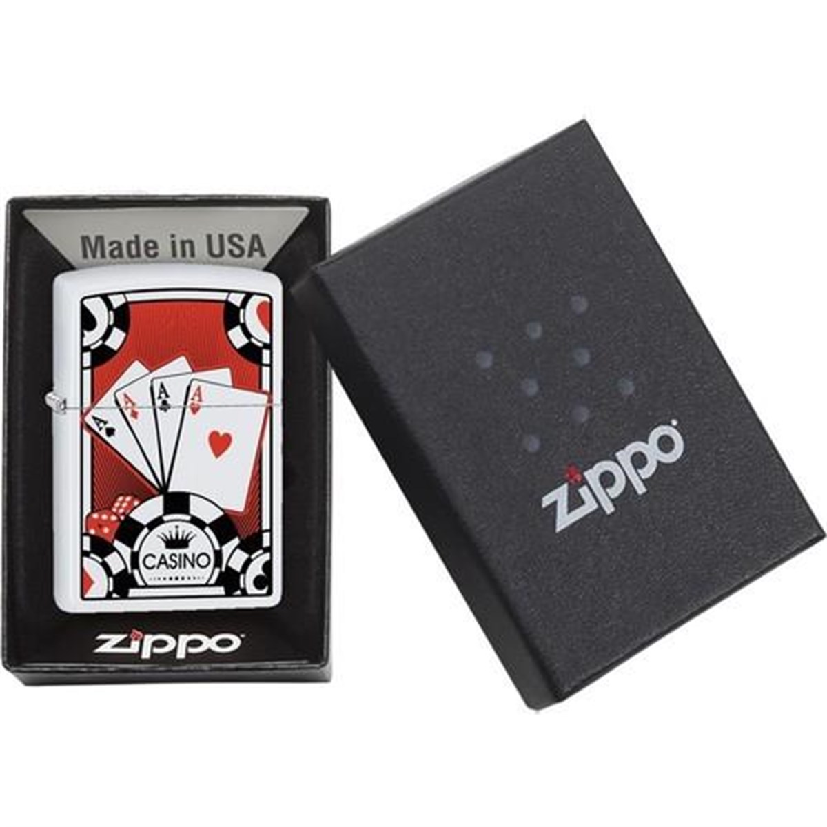 Zippo Çakmak 29690 Pf1B Four Aces Design 29690-064993